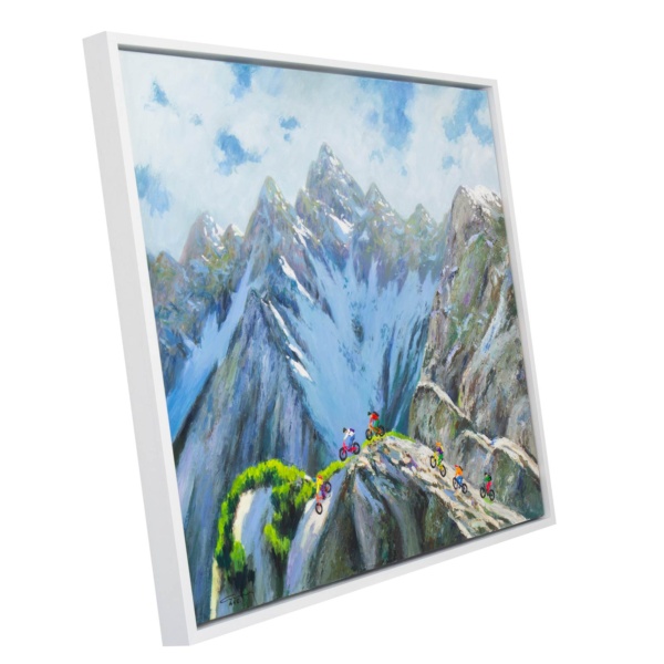 Alpine Ride by Antonio Navarro (Casimiro), original painting