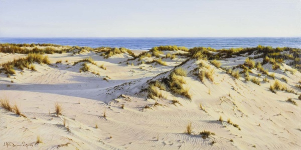 Dunas de Doñana by Juan Antonio Domínguez, original painting