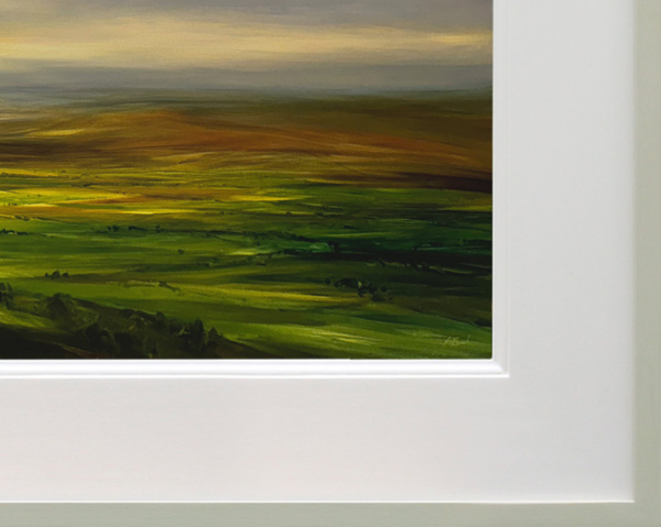 Whispers Of A New Day by Harry Brioche, original painting, detail