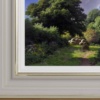 Summers Day By The Pond by Daniel Van der Putten, original painting, detail