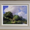 Summers Day By The Pond by Daniel Van der Putten, original painting