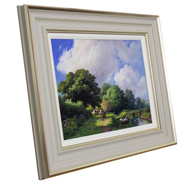 Summers Day By The Pond by Daniel Van der Putten, original painting