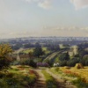 Aston Magna, Cotswolds In Summer by Daniel Van der Putten, original painting