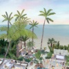 Beach Club by Jenni Murphy, limited edition print, detail