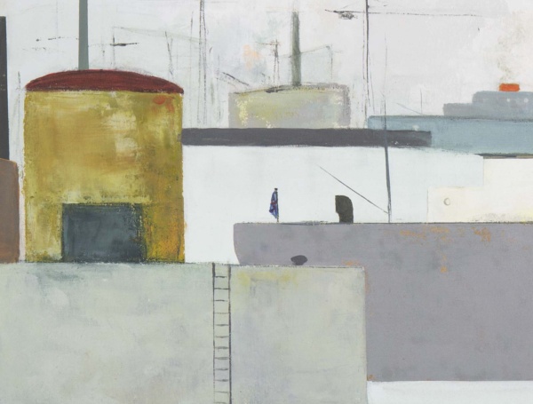 Porto Industriale by Marco Ariè, original painting