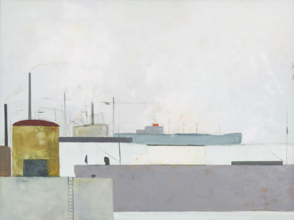 Porto Industriale by Marco Ariè, original painting