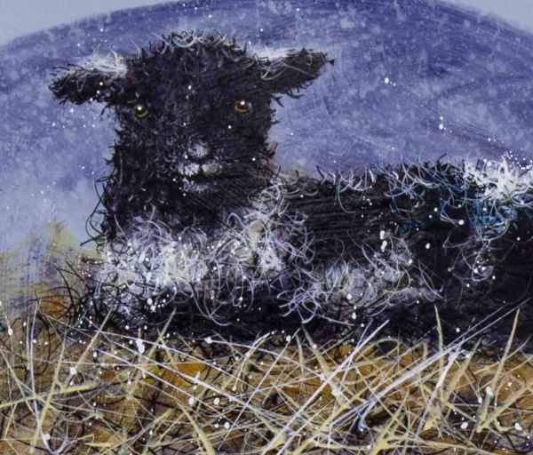 The Black Sheep by Ruby Keller, original painting