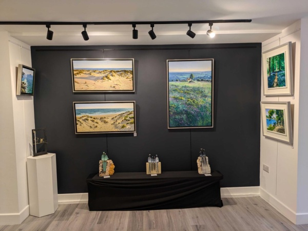 Dunas de Doñana by Juan Antonio Domínguez, original painting