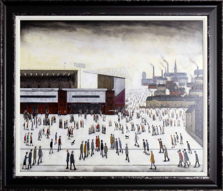 Off To The Match – Turf Moor Commission by Sean Durkin