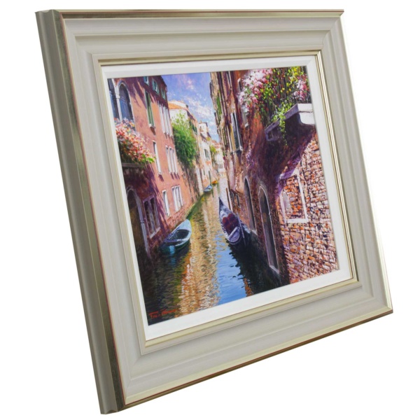 Summer’s Afternoon, Venice by Raffaele Fiore, original painting