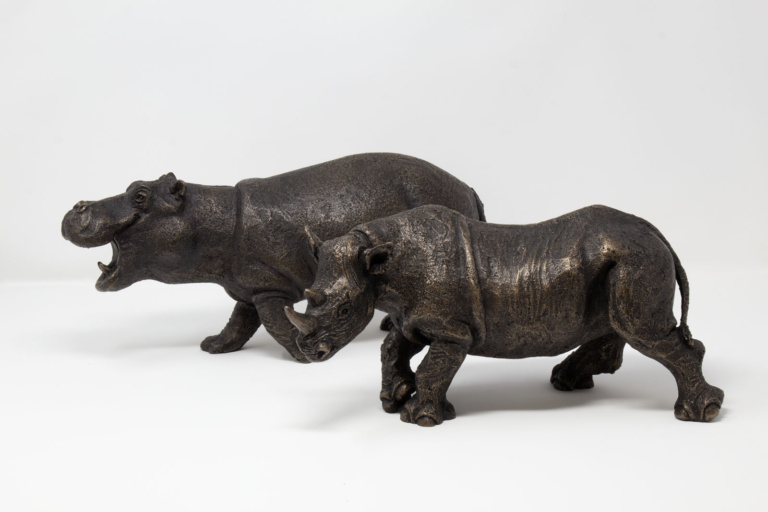 Hippo And Black Rhino Bundle
