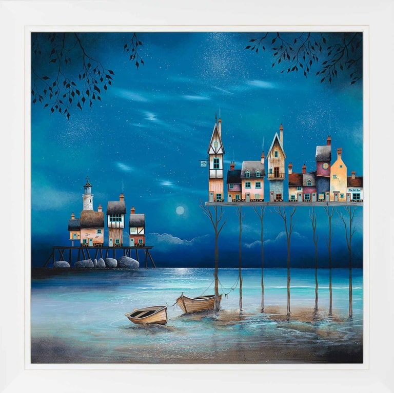 Cuttlefish Pier II (Original) by Gary Walton
