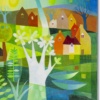 Dancing Lights by Sunita Khedekar, original painting