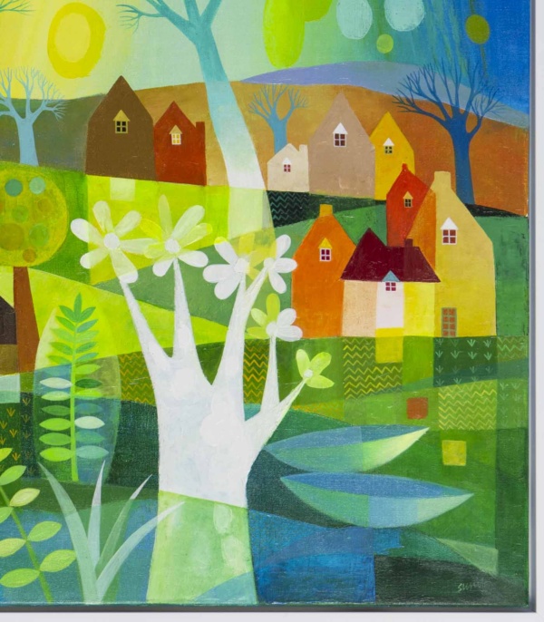 Dancing Lights by Sunita Khedekar, original painting