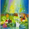Dancing Lights by Sunita Khedekar, original painting