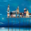 Cuttlefish Pier II by Gary Walton, limited edition print, detail