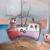In The Pink by Gary Walton, limited edition print, detail