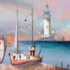In The Pink by Gary Walton, limited edition print, detail