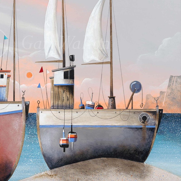 Copper & Tin by Gary Walton, limited edition print, detail