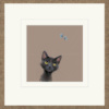 Butterflies, Black Cat by Nicky Litchfield, limited edition print