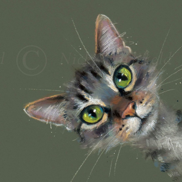 Playtime by Nicky Litchfield, limited edition print, detail