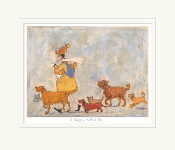 A Gingery Sort Of Day by Sam Toft, limited edition print