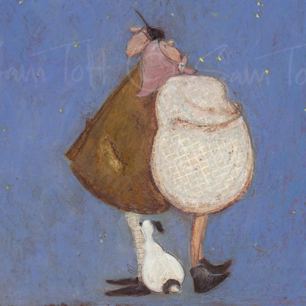 Starry Gazings by Sam Toft, limited edition print, detail