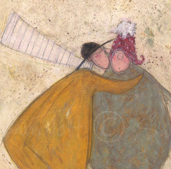 The Unexpected Smackeroo by Sam Toft, limited edition print, detail