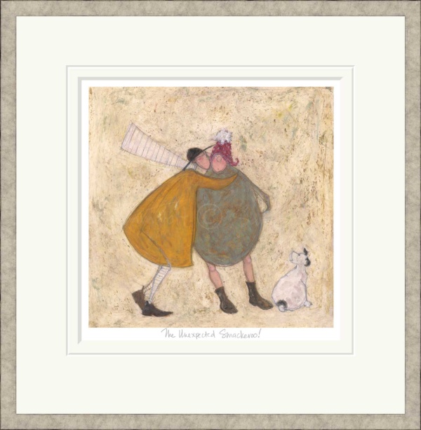 The Unexpected Smackeroo by Sam Toft, limited edition print