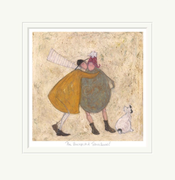 The Unexpected Smackeroo by Sam Toft, limited edition print