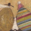 The Small Bench by Sam Toft, limited edition print, detail