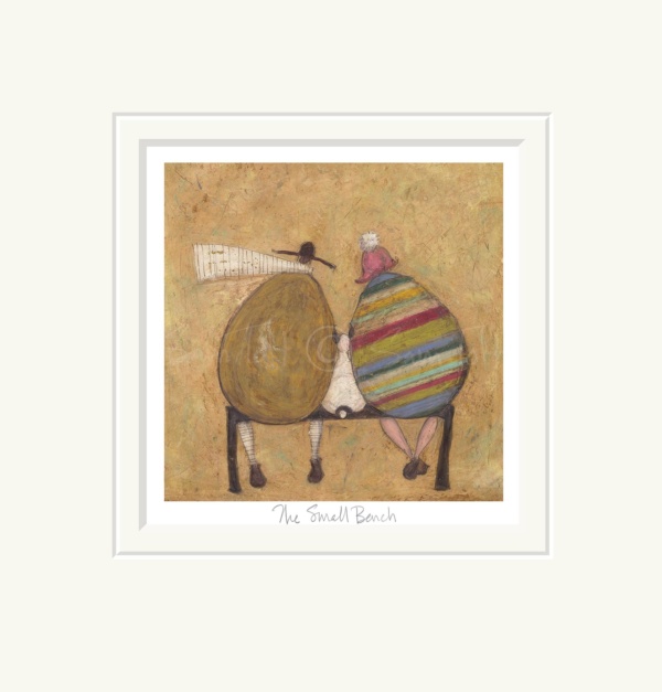The Small Bench by Sam Toft, limited edition print