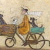 The Uphill Struggle by Sam Toft, limited edition print, detail
