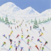 Power Piste by Antonio Navarro (Casimiro), original painting