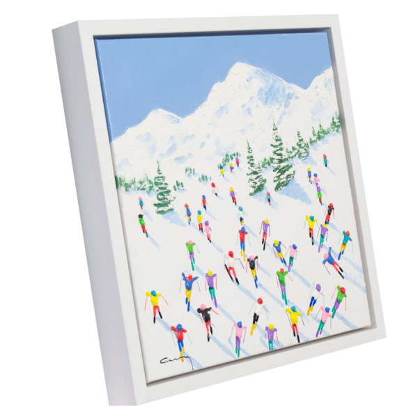 Ski Dreams by Antonio Navarro (Casimiro), original painting