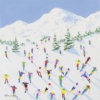 Ski Dreams by Antonio Navarro (Casimiro), original painting