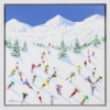 Ski Season by Antonio Navarro (Casimiro), original painting