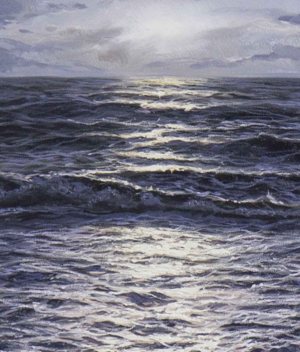 A New Day Begins by Alfredo Navarro, original painting