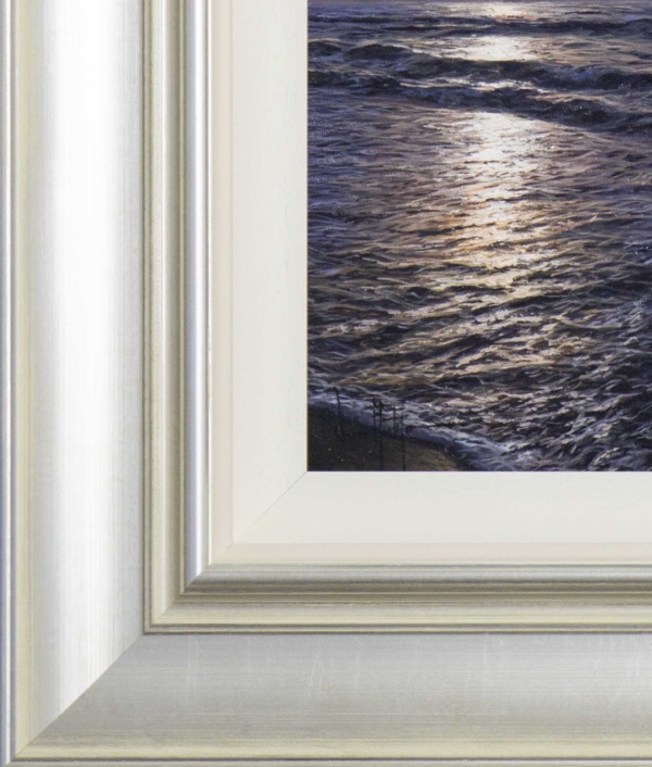 Those Forever Moments by Alfredo Navarro, original painting, detail