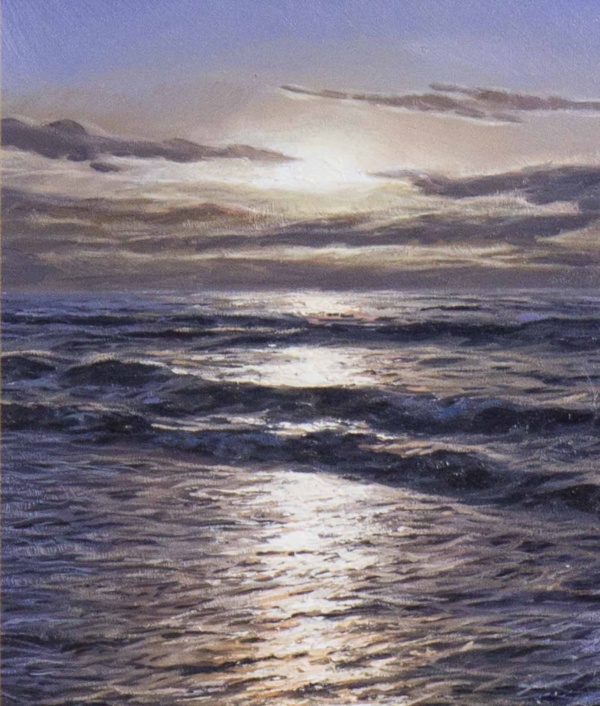 Those Forever Moments by Alfredo Navarro, original painting