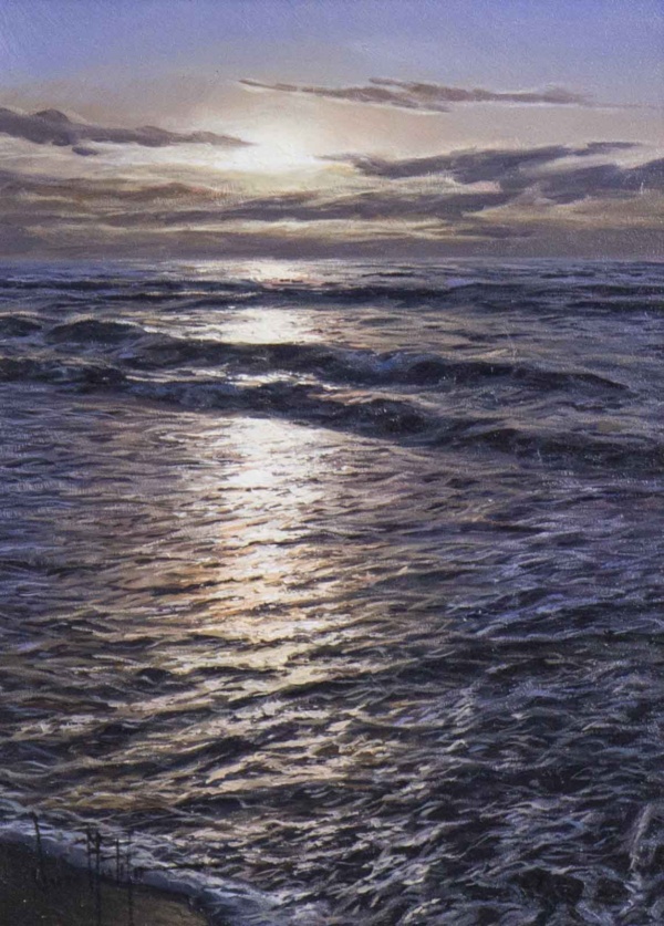 Those Forever Moments by Alfredo Navarro, original painting