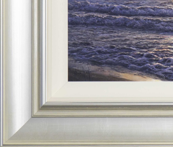 Finding Calm by Alfredo Navarro, original painting, detail