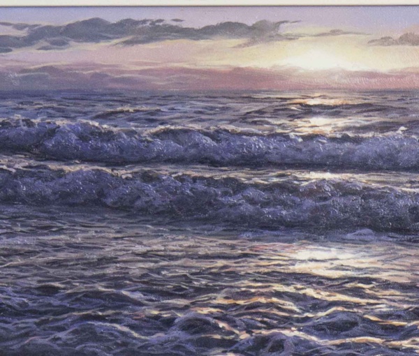 Finding Calm by Alfredo Navarro, original painting