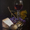 Dessert Wine by Ronald Berger, original painting