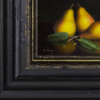 Three Pears by Ronald Berger, original painting, detail