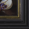 Grapes In Porcelain Bowl by Ronald Berger, original painting, detail
