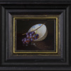 Grapes In Porcelain Bowl by Ronald Berger, original painting