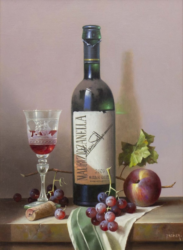 Maurizio Zanella by Zoltan Preiner, original painting