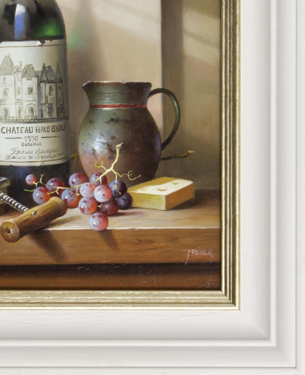 Château Haut-Brion by Zoltan Preiner, original painting, detail