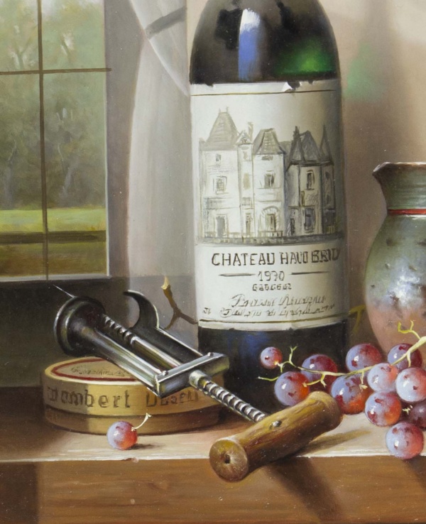 Château Haut-Brion by Zoltan Preiner, original painting